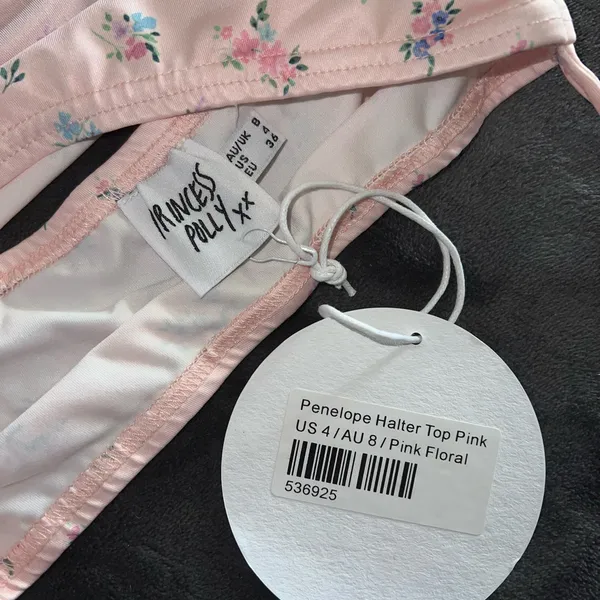 Princess Polly Penelope Halter Top in Pink Size 4 New with tag - Image 11