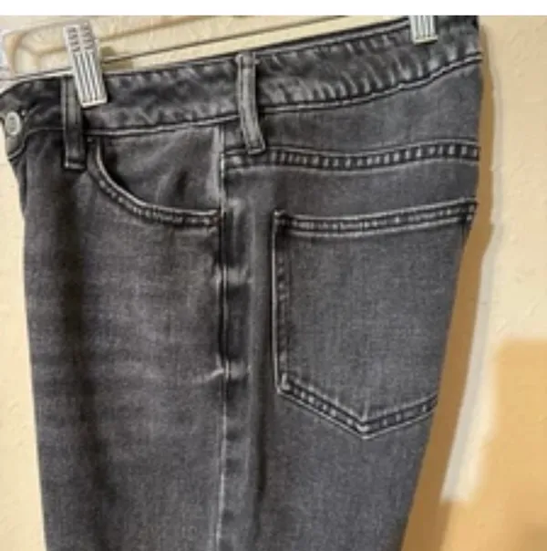 Pacsun black faded wash mom jeans - Image 6