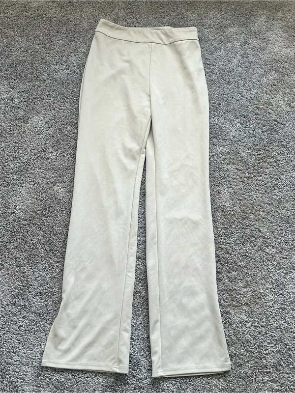 Le Lis Tan Straight Leg Trouser Pants - Image 2