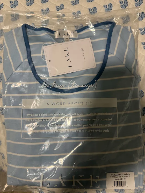 XS Lake Pajamas Blue - Image 3
