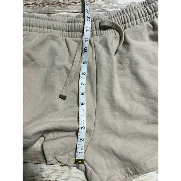 Talentless Heavyweight Classic Shorts Size XL Bone Comfy Sweats Drawstring - Image 6