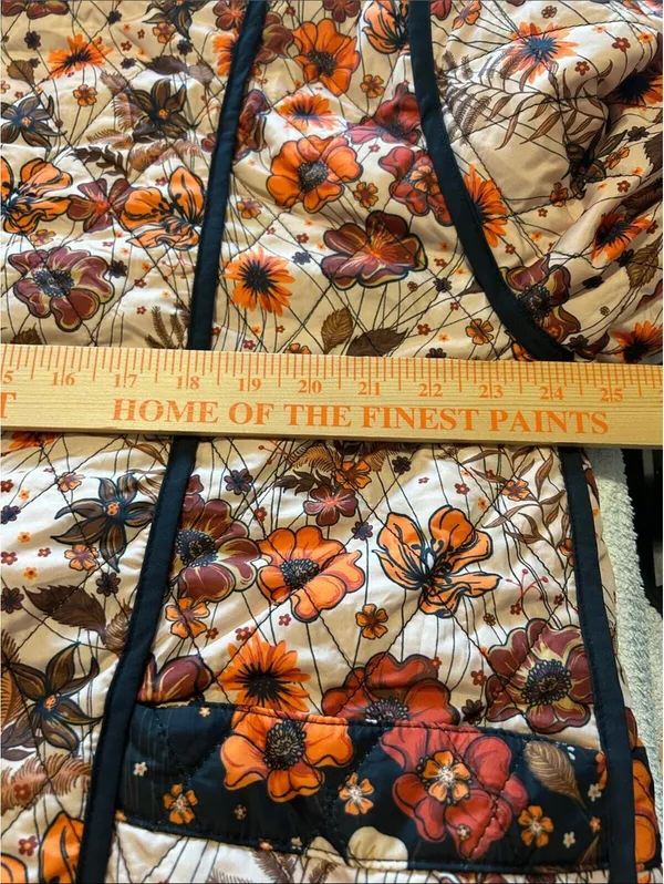 The Simply Southern Reversible Bomber Flower Autumn Boho XL - Image 9