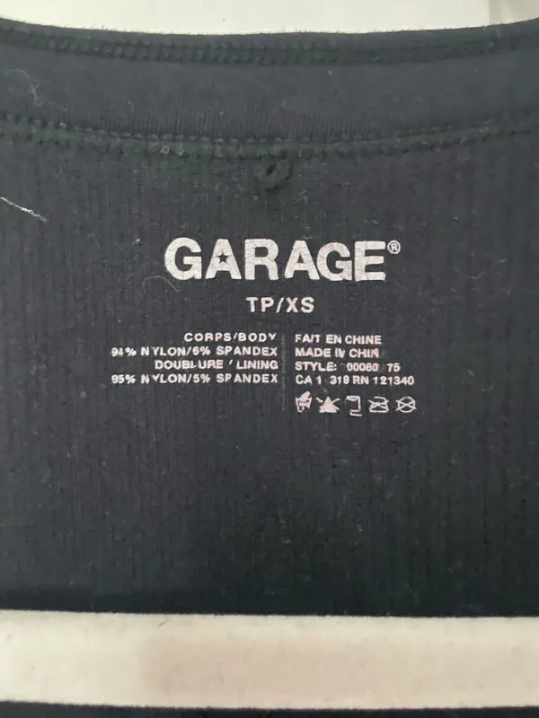 Garage Scoop Neck Ribbed Tank Top - Image 5
