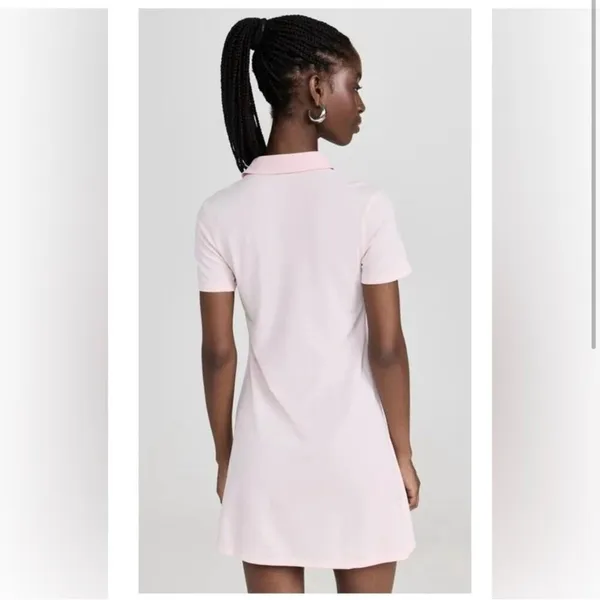 Outdoor Voices Birdie Polo Dress In Pinkfinch Unlined Tennis Golf Size S NEW - Image 4