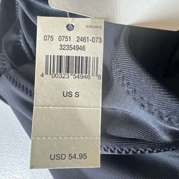 Aerie One Piece Swimsuit Size Small Ruffle Color Black Full Coverage Swimwear - Image 7