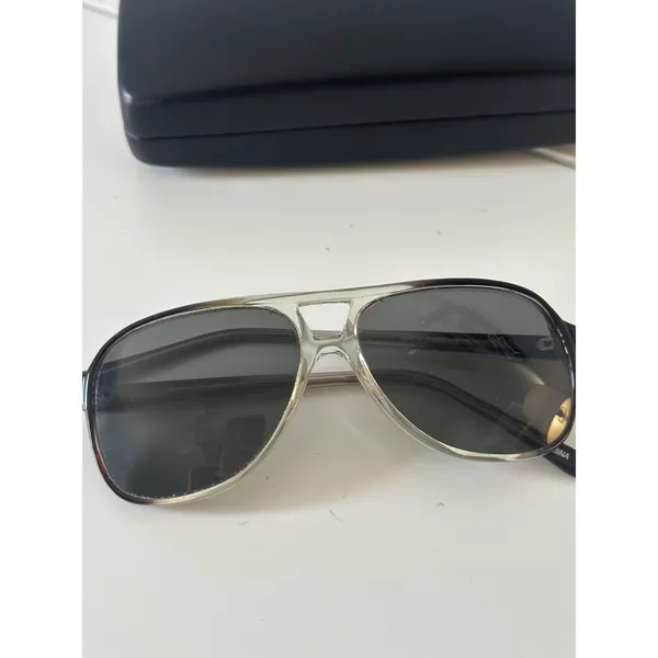 Hunter Grey Fade Sunglasses Retro Smoke Oval - Image 2