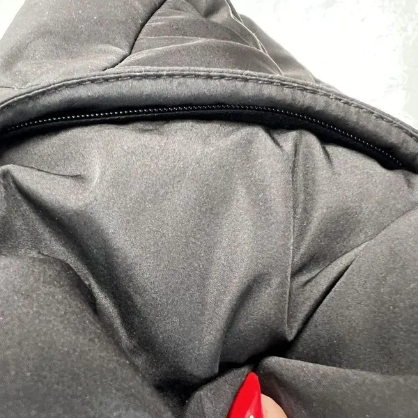 Calvin Klein Size XL Coat Down Puffer Quilted Jacket Black Fleece Lined Full Zip - Image 7