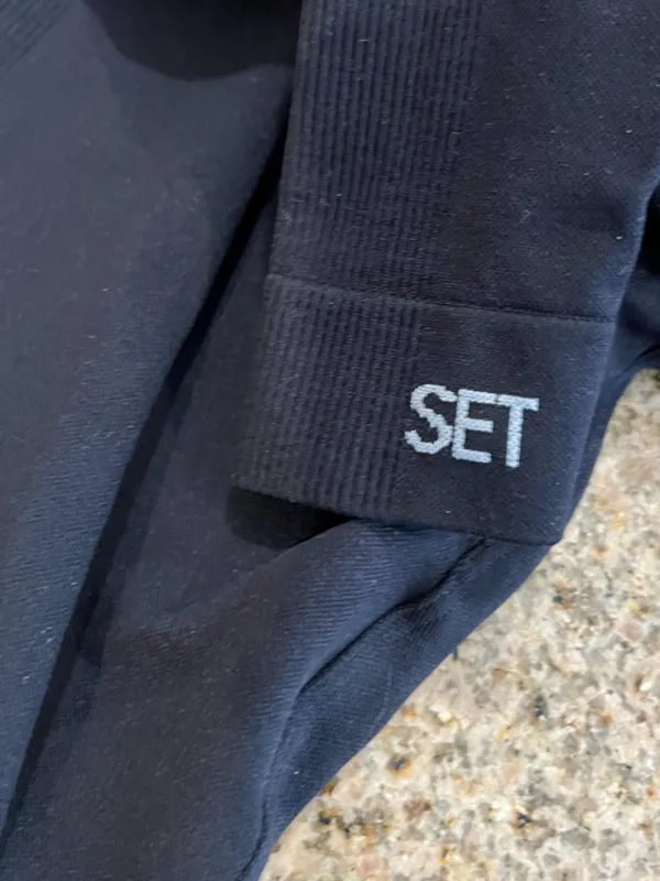 SET ACTIVE Black Seamless Leggings – Size M – NWOT - Image 5