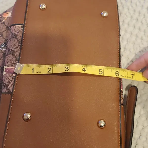 CUTE Fall Shoulder Bag (#28) Brown - Image 9