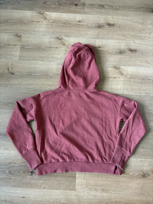 Dark Pink Hoodie Sweatshirt - Image 5