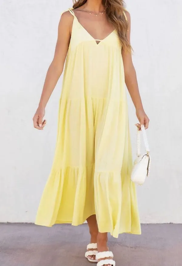 VICI | Riverside Tiered Maxi Dress - Image 2