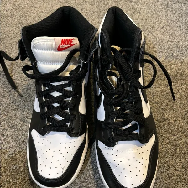 Nike High Top Panda Dunks - Image 6