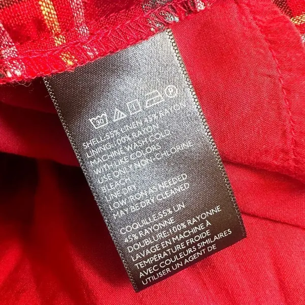 Urban Outfitters red Amanda belted wrap dress - Image 9