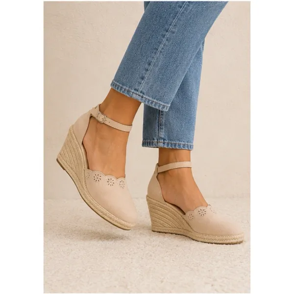 Liz Claiborne Wedge Platform Ankle Strap Women's Shoes Size 10M - Image 2