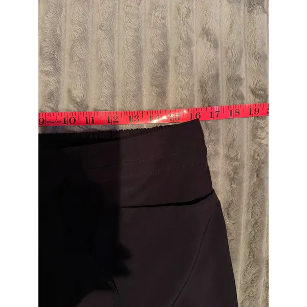 Jaanuu Scrub Pants Womens L Black Jogger Drawstring Cargo Piping‎ Stethoscope L - Image 4