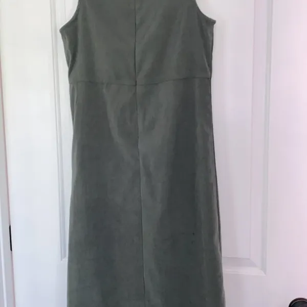 Tip Top vintage green floral maxi dress size small - Image 10