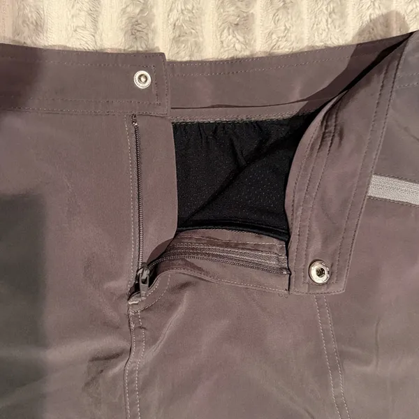 Title Nine Women 8 Athletic Skort Taupe Gray Hiking Golf Tennis Skirt Liner - Image 4