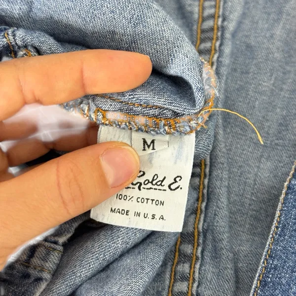 Vintage Agolde Denim Shirt‎ - Image 6