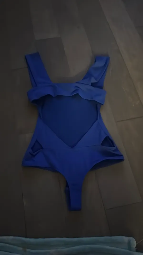 Free People Intimately Bodysuit Blue - Image 2