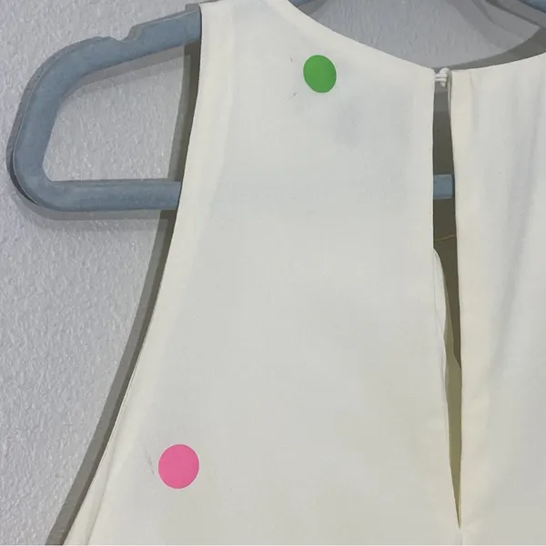 Lulus Near Or Bar Cream Shift Dress Nwt Woman's Size Medium Spring - Image 6