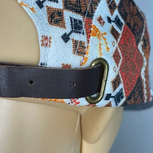 Only See The Good Clothing Company Colorful Native Western Pattern Flat Bill Hat - Image 8