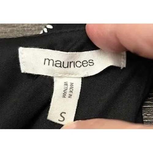 Maurices Black‎ Floral Halter Maxi Dress S Wedding Cruise Vacation Cottagecore - Image 5