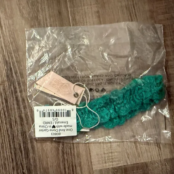 HAH Free People One and Done Emerald Green Garter - Image 4