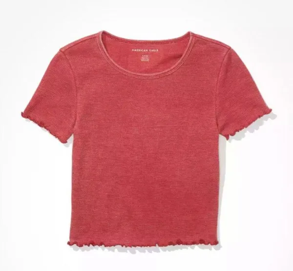 American Eagle ‼️ Waffle Baby Tee‼️ - Image 3