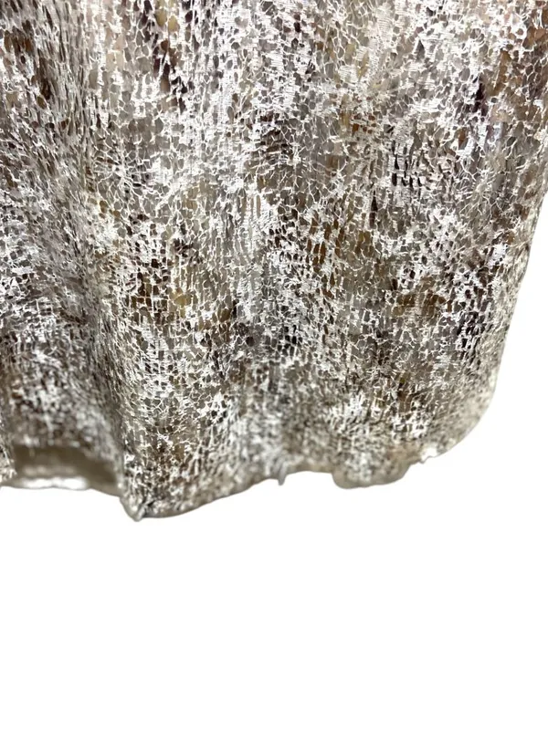 Free People Midnight Dreamer Metallic Sequin Tunic Silver Size XS Glam Wedding - Image 12