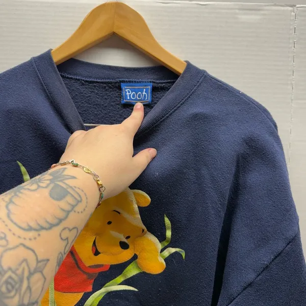 Disney Vintage Winnie the Pooh Graphic Sweatshirt - Image 4