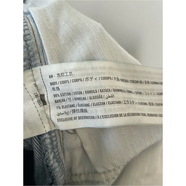 Abercrombie Curve Love Ultra High Rise 90's Straight Jeans Medium Wash Size 26L - Image 8