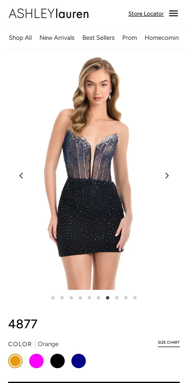 Ashley Lauren Homecoming Dress - Image 5