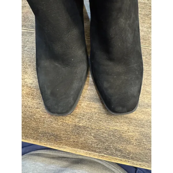 Vionic Tenley Black Ankle Boots Soze 5 Mid Shaft Water Repellant New - Image 5