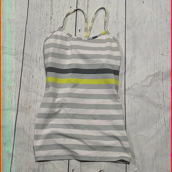 Lululemon striped spaghetti strap top - Image 2