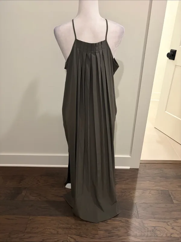 New With Tags Athleta Petite Hayes Pleated Dress Sz SP (fits large) - Image 6