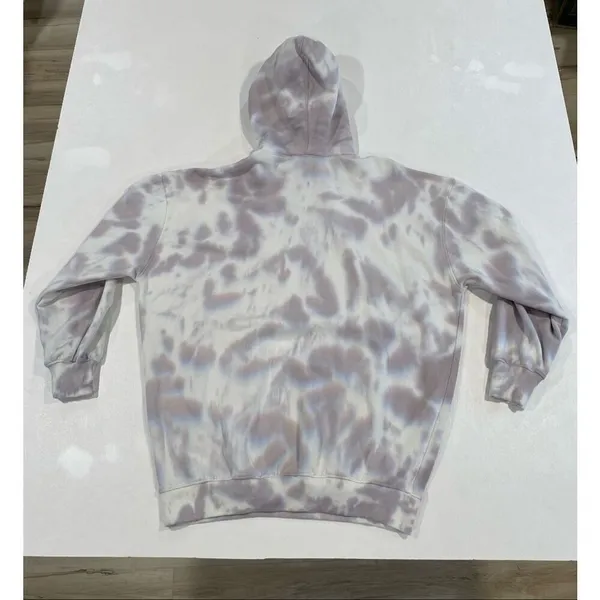 Playboy Missguided Tie Dye Hoodie Women Oversized Bunny Logo Pullover - Image 2