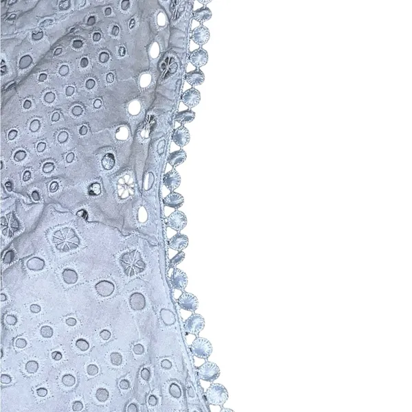 Loft powder blue Sleeveless Eyelet Dress - Image 6