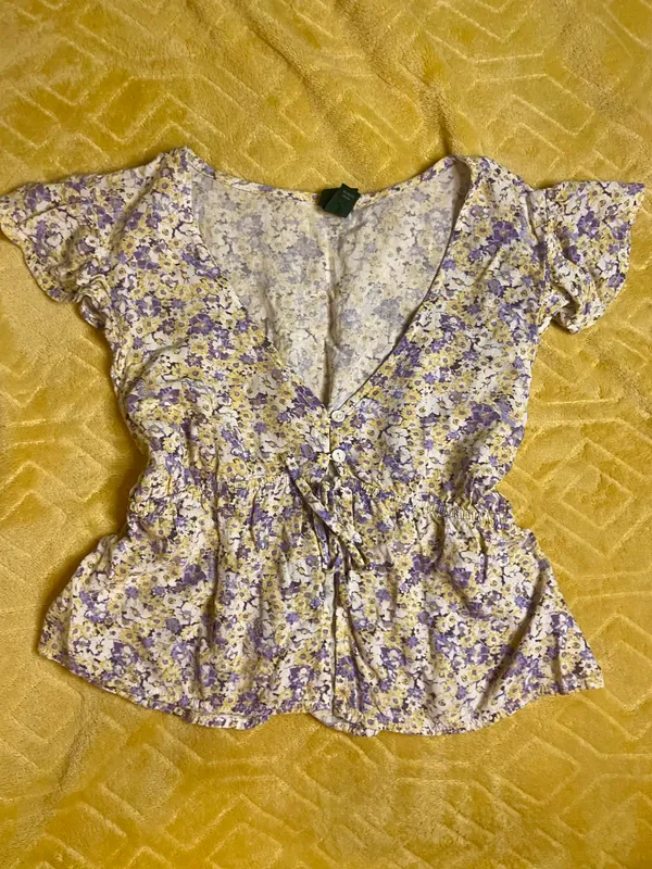 Floral Crop Top - Image 2