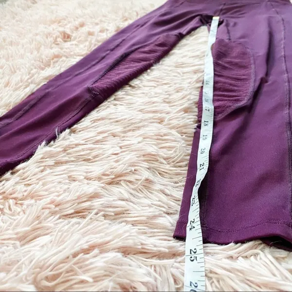 Free People FP Movement Refine Leggings in Deep Plum XS - Image 6
