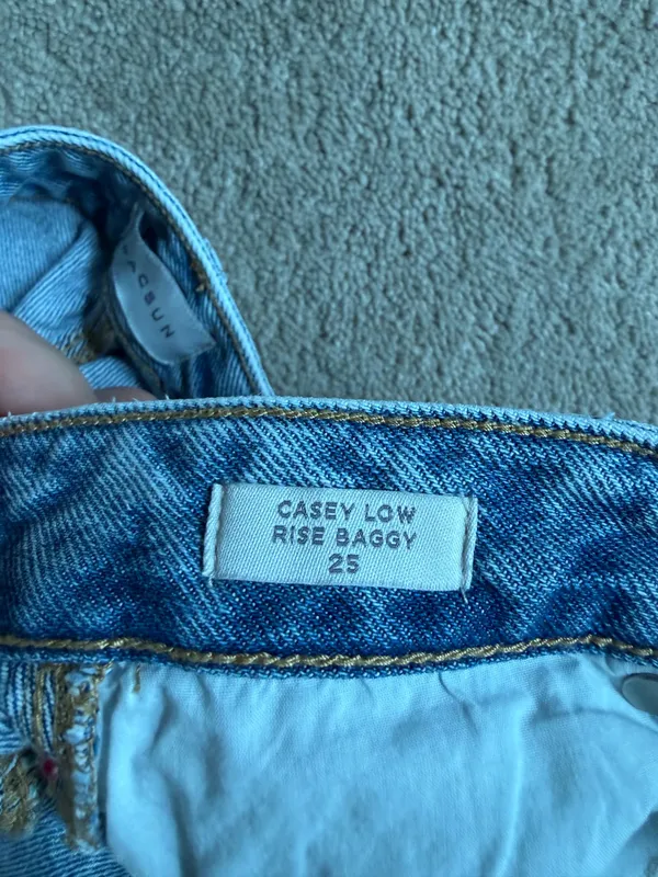 PacSun Casey Low Rise Baggy Jeans – Size 25 - Image 4