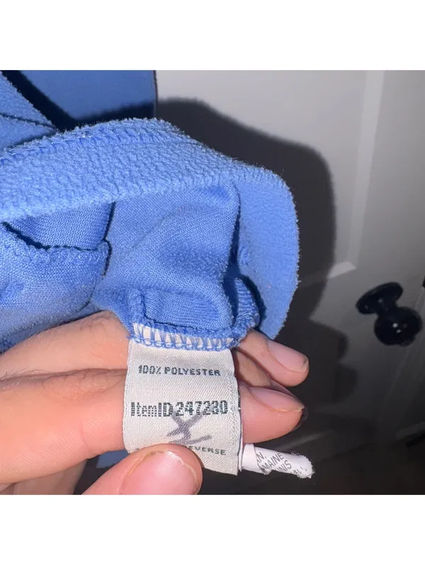 L.L.Bean $98 Woman’s S Reg light blue full zip fleece jacket Hoodie Sweatshirt - Image 5
