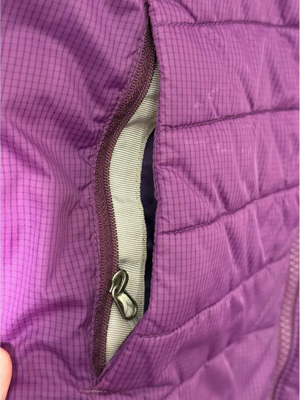 The North Face purple puffer vest, women’s size XS - Image 4