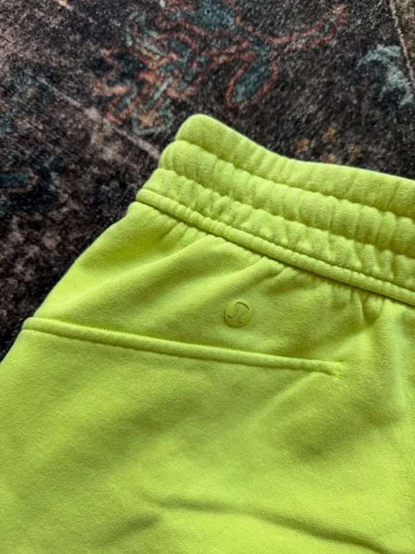 Lululemon Loungeful High-Rise‎ Short 4" Electric Lemon - Image 4