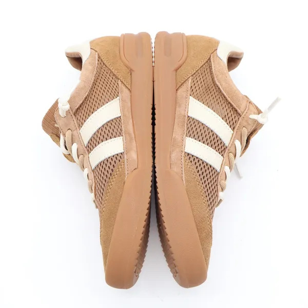 Verdict Women's Tan Mesh Suede Soccer Style Sneakers Size 6 Gum Sole - Image 5