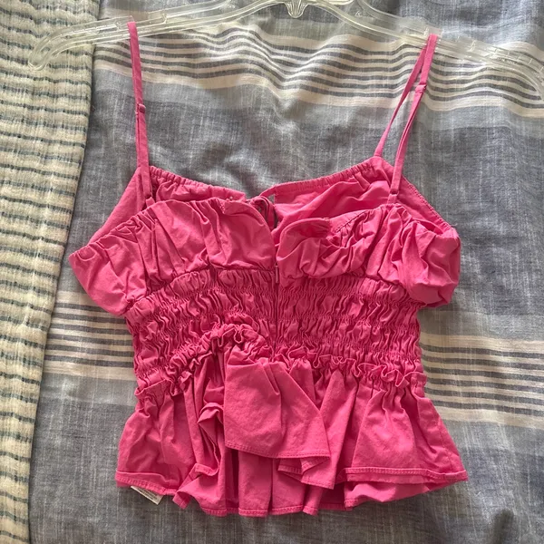 Hot pink tank top - Image 2