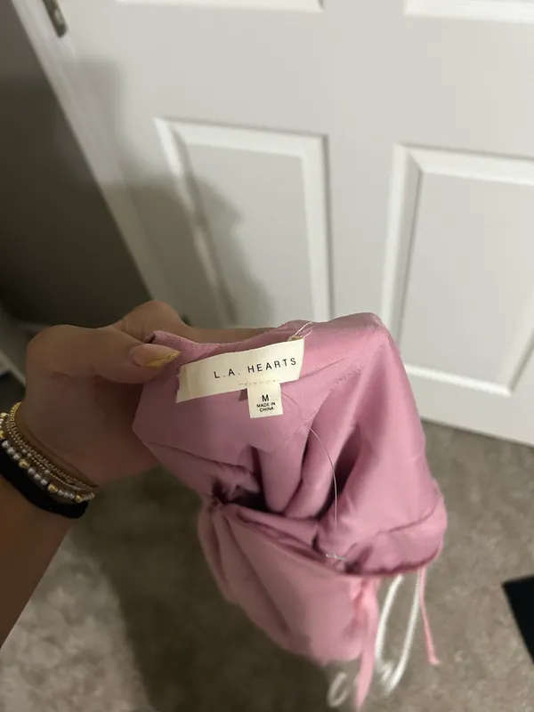 LA Hearts Pink mini dress - Image 3