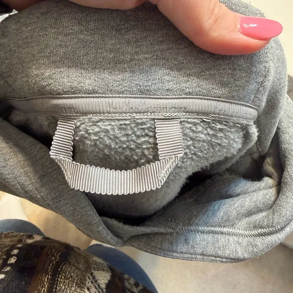 Lululemon All Yours Hoodie *Terry Heathered Core Medium Grey Size: 8 - Image 8