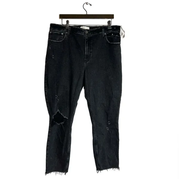 NWT Abercrombie & fitch‎ curve love skinny high rise Sz 33 - Image 4