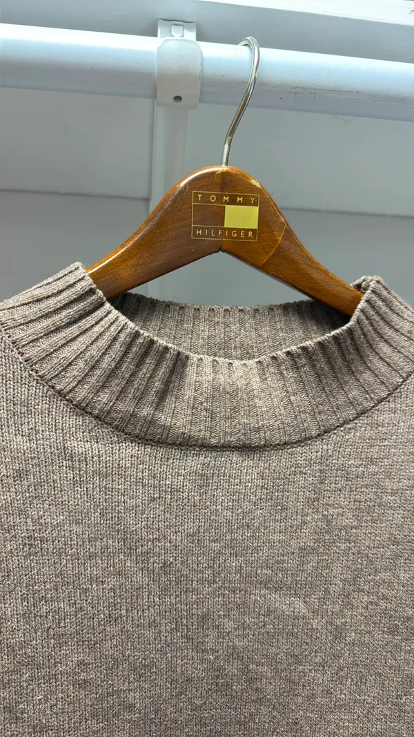 Sweater Dress Brown Size M - Image 3