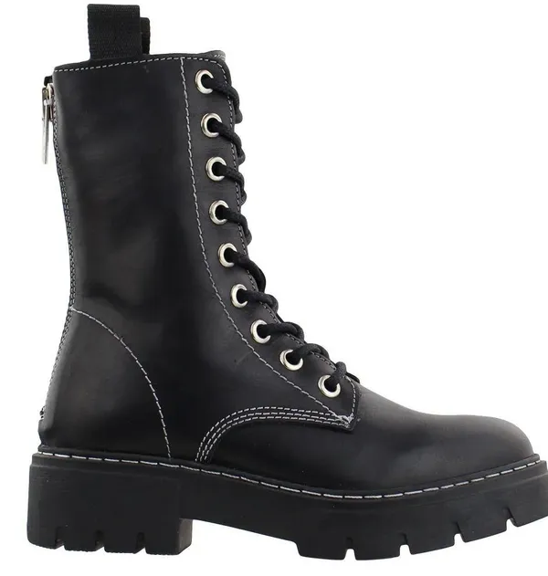NEW Steve Madden Kanyon Black Platform Combat Boots - Image 5